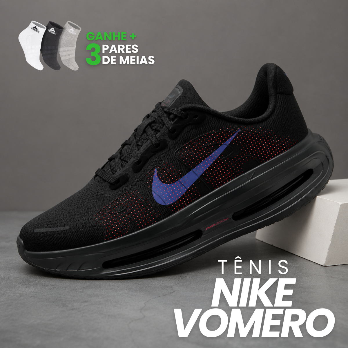 Tênis Nike Vomero - ÚLTIMO DIA DE PROMOÇÃO