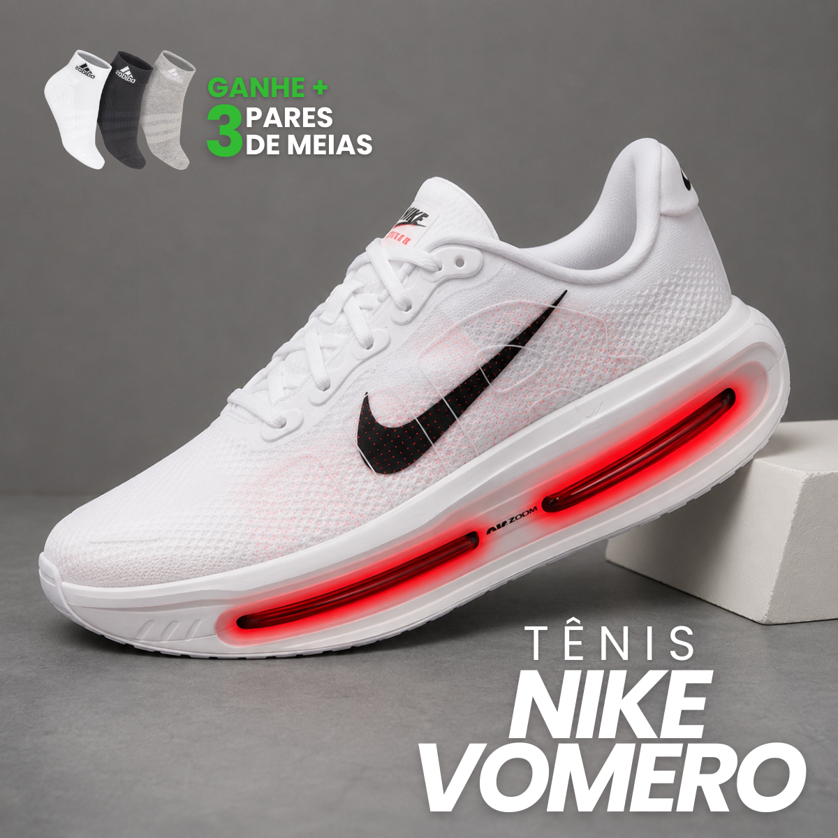 Tênis Nike Vomero - ÚLTIMO DIA DE PROMOÇÃO