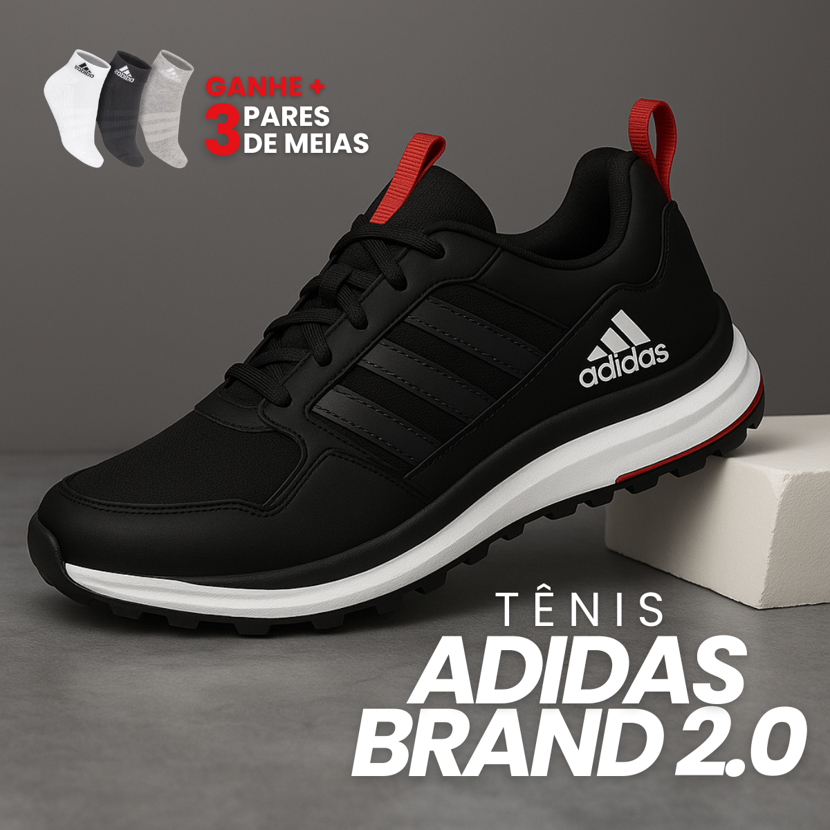 Tênis Adidas Brand 2.0 - ÚLTIMO DIA DE PROMOÇÃO