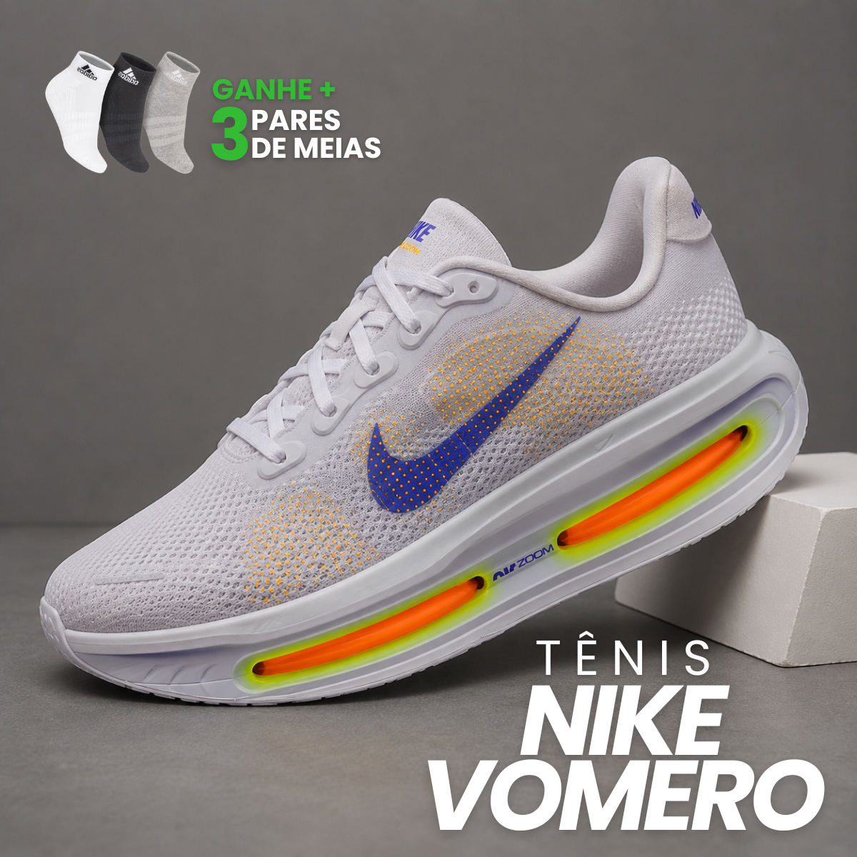 Tênis Nike Vomero - ÚLTIMO DIA DE PROMOÇÃO